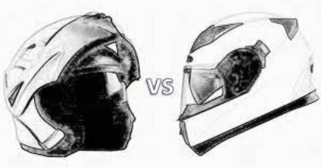 Full face vs Modular helmet